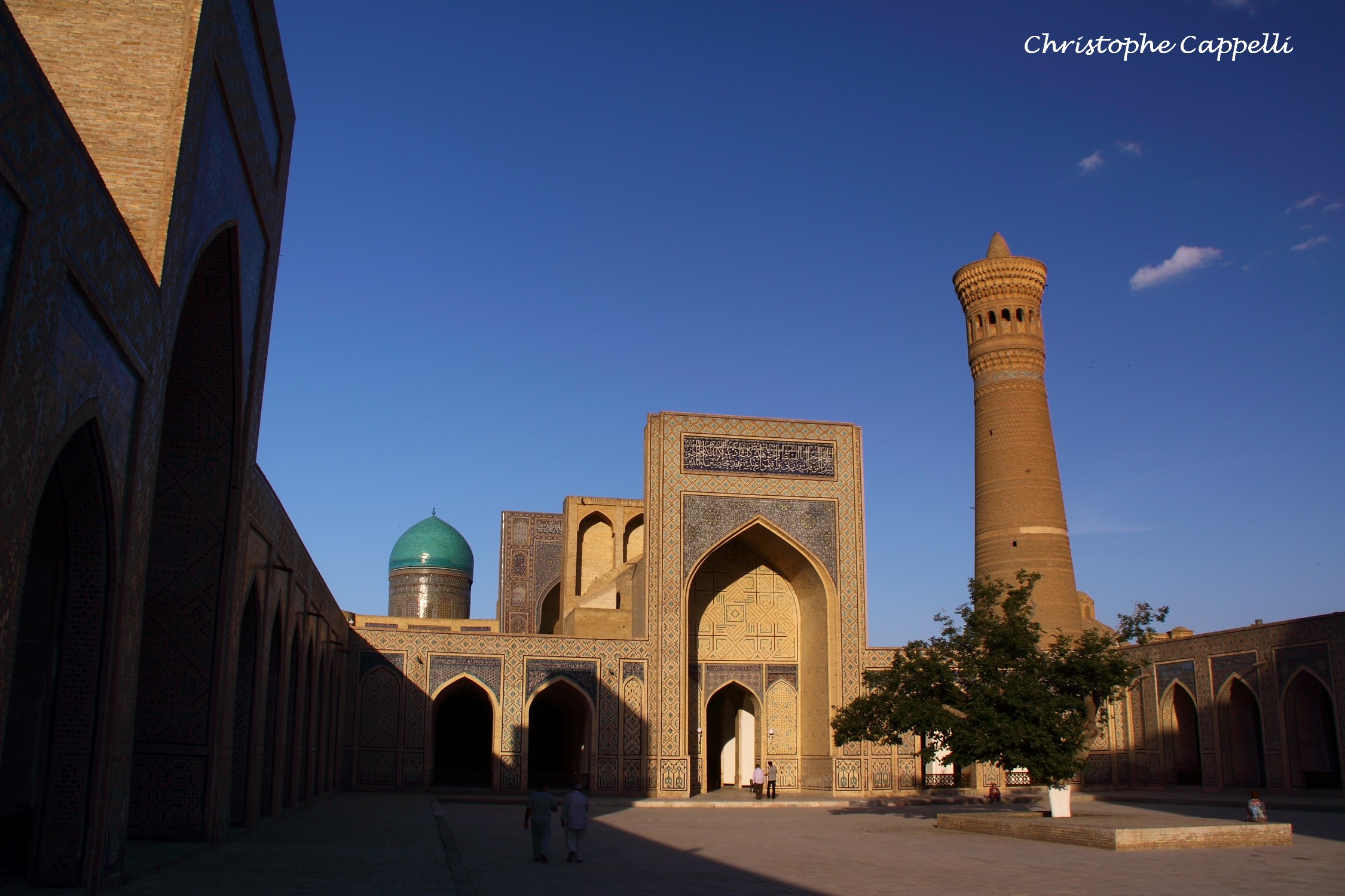 Bukhara - the Poy Kalon mosque and minaret